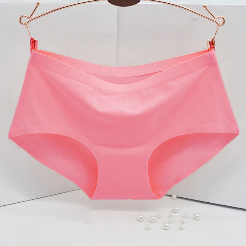 Women's Sexy Panties Seamless Invisible Underwear Natural Cotton Briefs
