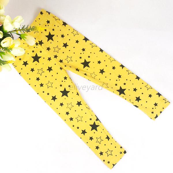 2-7J Kleinkind Kinder Baby Mädchen Baumwolle Tight Hosen Stretchy Warme Leggings