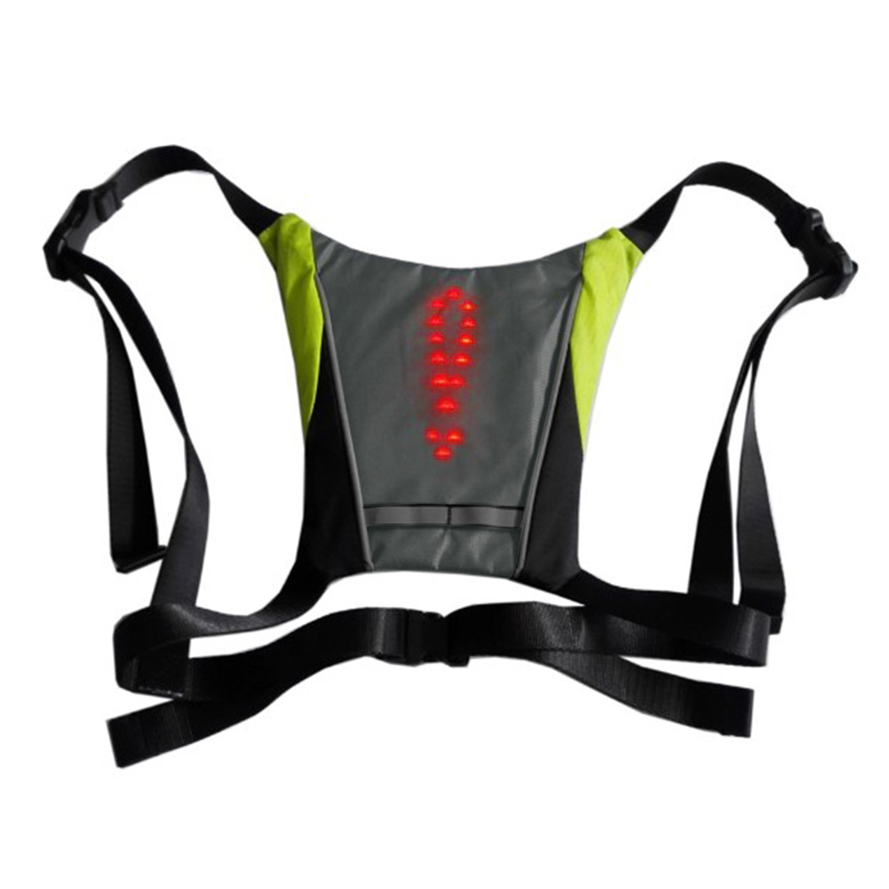 Cycling Led Wireless Reflective VestBicycle Running