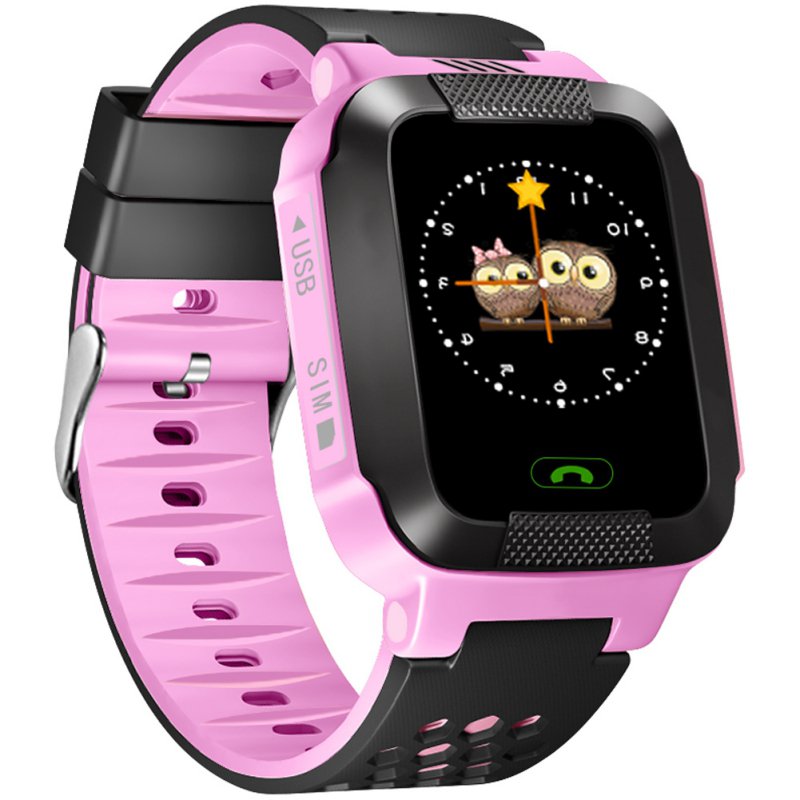 pink smart watch for girls