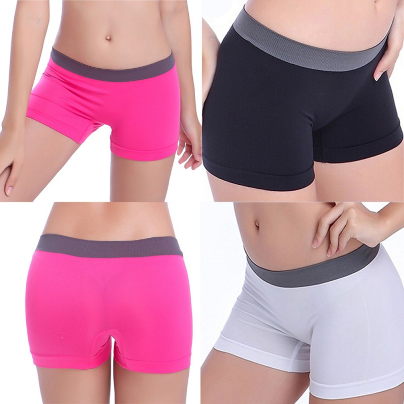 Women Yoga Mini Shorts Workout Fitness Walking Exercise Stretch Leggings 3064