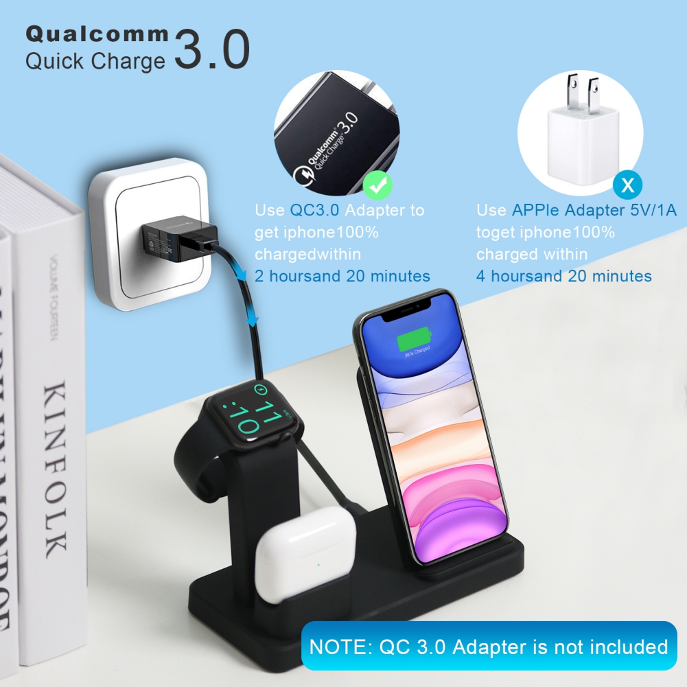 MultiFunction Charging Stand For Phone, Watch, And Airpod eBay