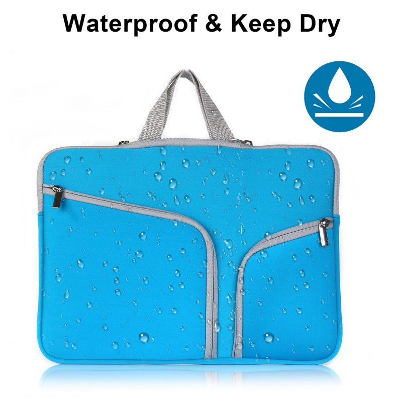 как выглядит Laptop Sleeve Case Carry Bag for Macbook-Air Pro Lenovo-Dell With Pocket 15.4" фото