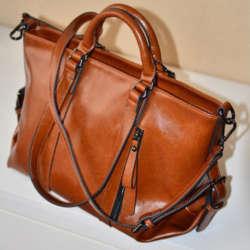 Fashion Women Leather Tote Purse Messenger Hobo Handbag Shoulder Bags ...
