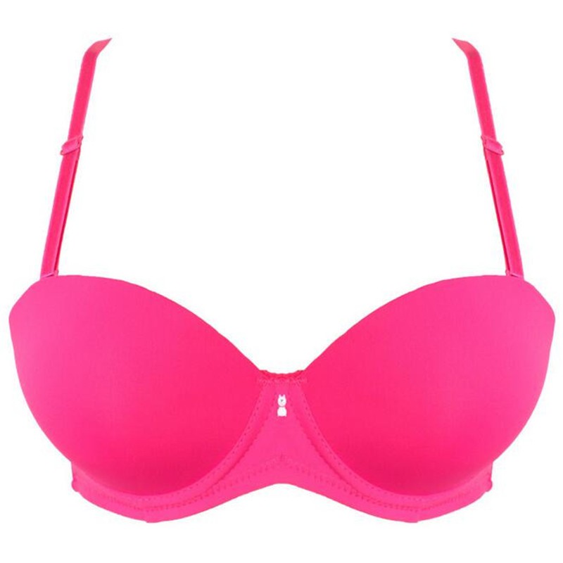 Women Ladies 1/2 Cup Bra Underwire Push Up Padded Bra Underwear