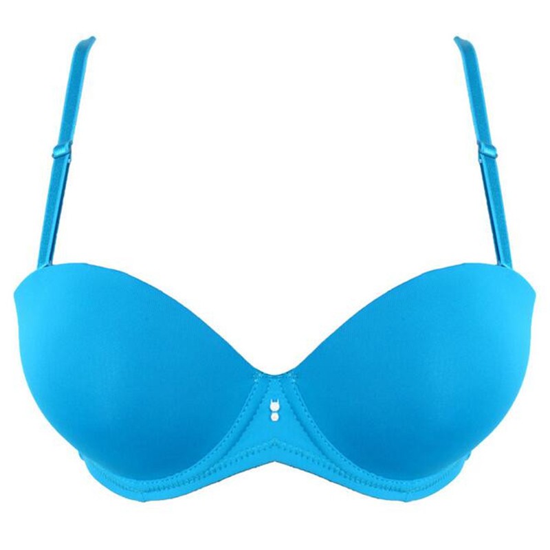 Women Ladies 1/2 Cup Bra Underwire Push Up Padded Bra Underwear