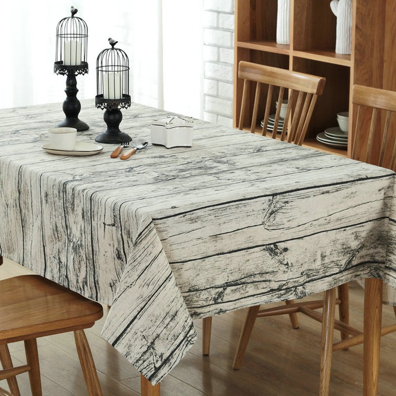 Country Style Floral Printed Table Covers Kitchen Dining Table Cloth