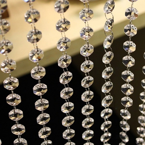 vogue crystal clear bead garland chandelier hanging vogue crystal clear bead garland chandelier hanging
