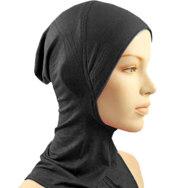 NEW Under Scarf Hat Cap Neck Cover Head Wear Bone Bonnet Hijab Islamic ...