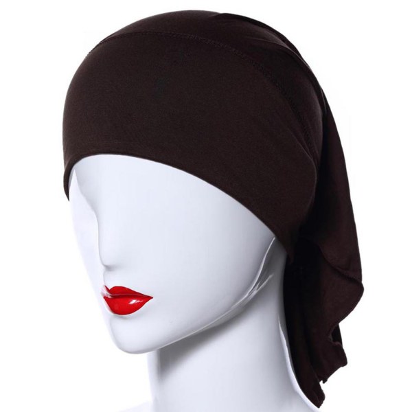 UK Women Muslim Islamic Underscarf Hat Head Cover Hijab 