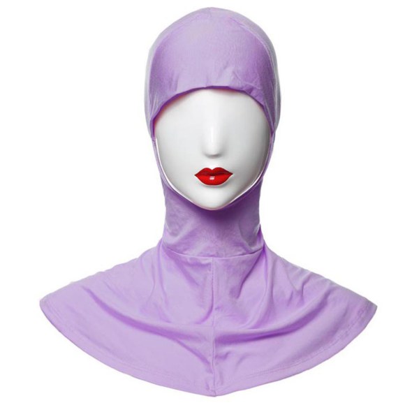 Kids Girls Muslim Flower Islamic Hijab Neck Chest Cover 