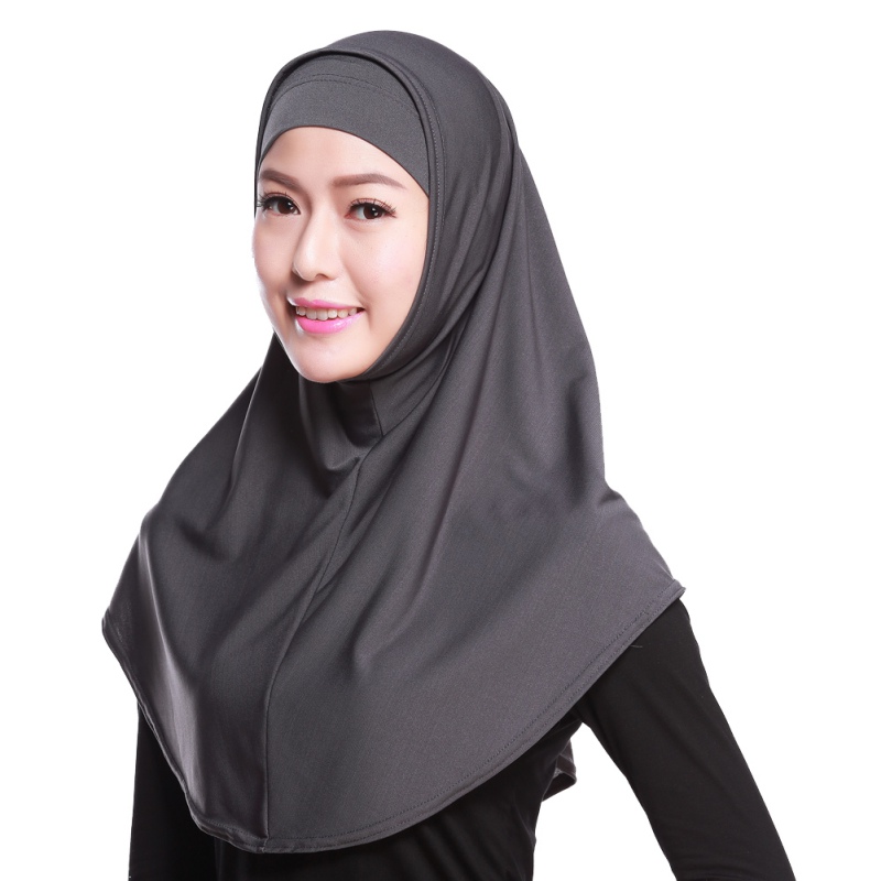 2016 Hot Muslim Crystal Hemp Hijab Caps Islamic Underscarf 