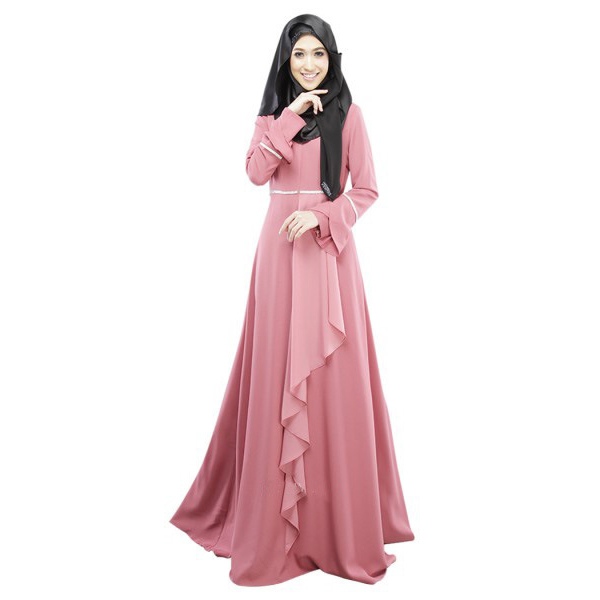 kaftan abaya jilbab islamic muslim sleeve lotus leaf maxi dress ebay kaftan abaya jilbab islamic muslim sleeve lotus leaf maxi dress ebay