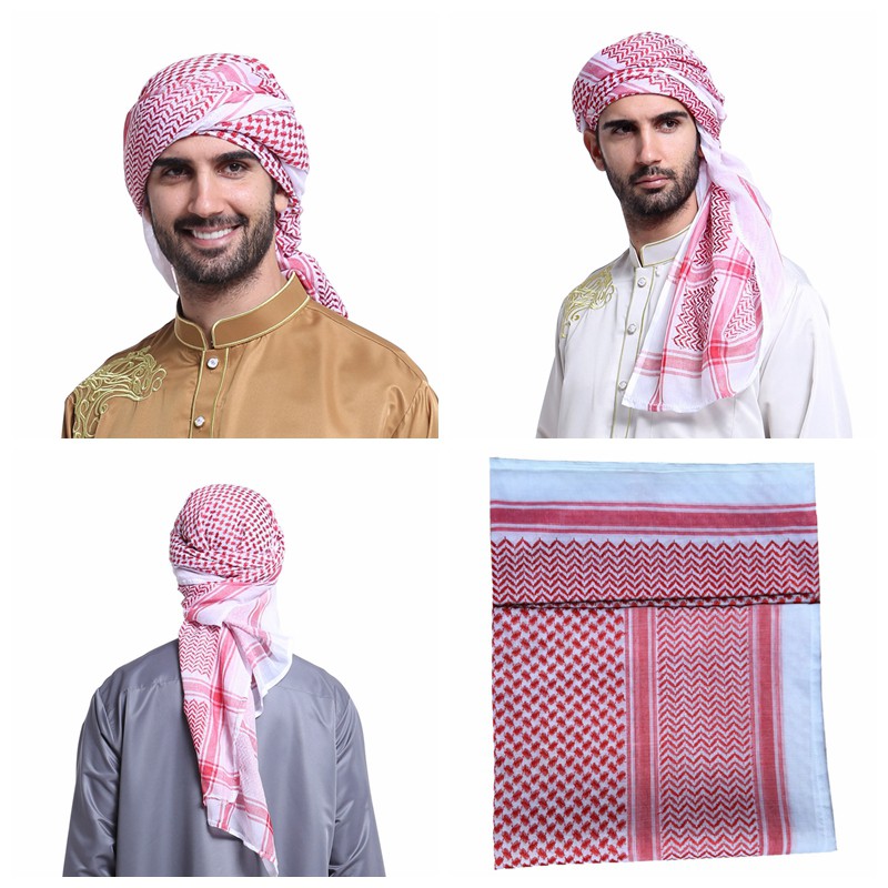 Cotton Muslim Islamic Hijab Inner Hats Caps Scarf Arab Mens Boys Ninja ...