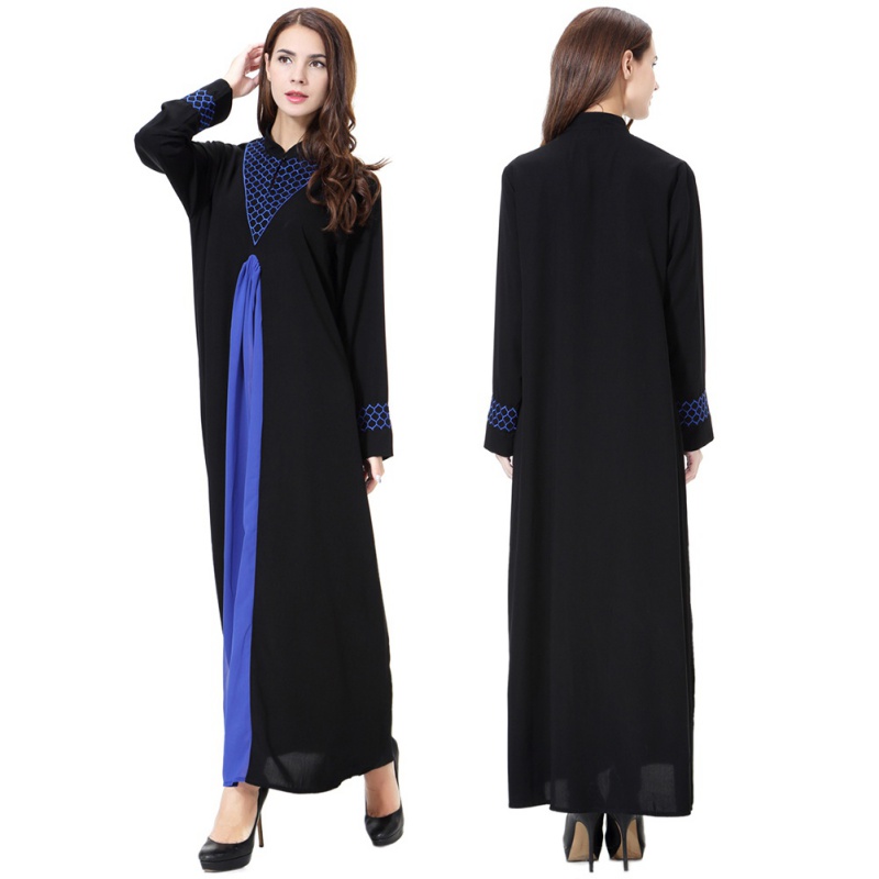 Muslim Long Sleeve Jilbab  Women Formal  Cocktail Abaya 