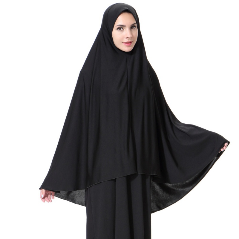 Womens Prayer Abaya Jilbab Long Dress Islamic Clothes Hijab Large ...