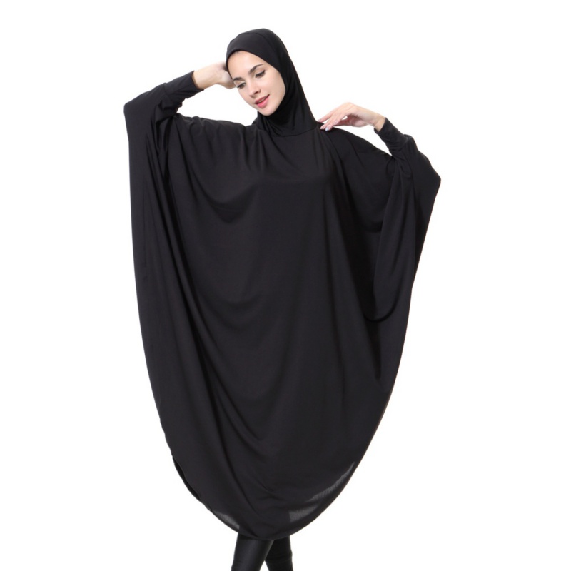 Womens Prayer Abaya Jilbab Long Dress Islamic Clothes 