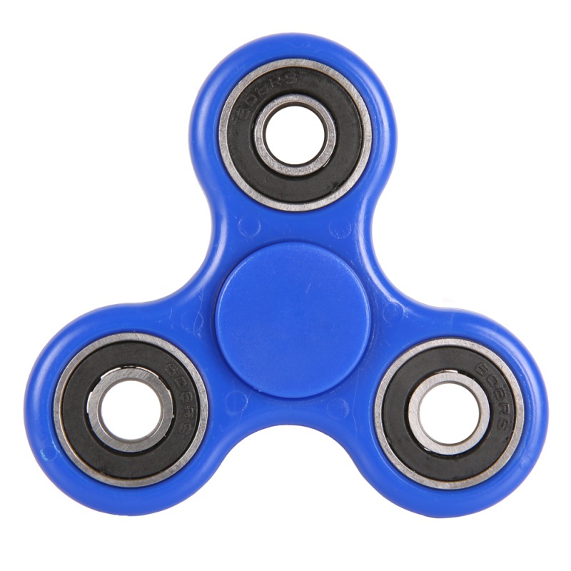 Popular Hand Spinner Tri Fidget Gold-plated Ball Desk Focus Toy EDC Fr ...