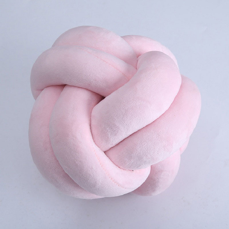 Soft Kids Ball Cushion Knotted Pillow Toys Bed Cushions Cuddles Children Gift 