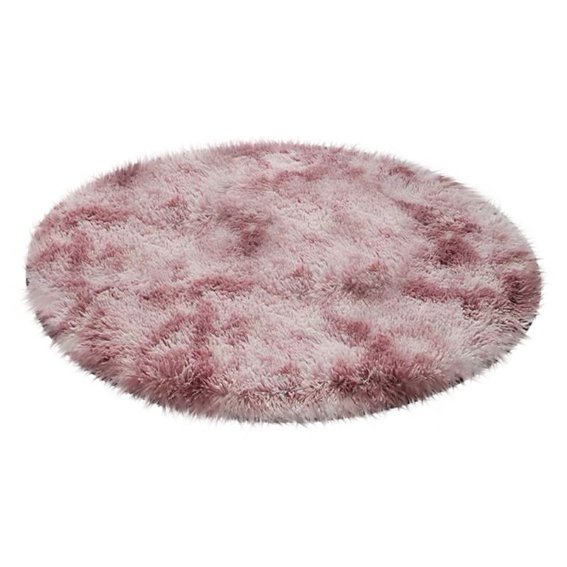 Small Round Circular Carpet Non Slip Floor Mat Soft Shaggy Area