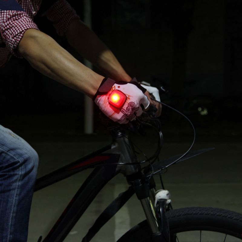 LED Turning Signal Glove Cycling Bike Bicycle Gloves With LED Light W99