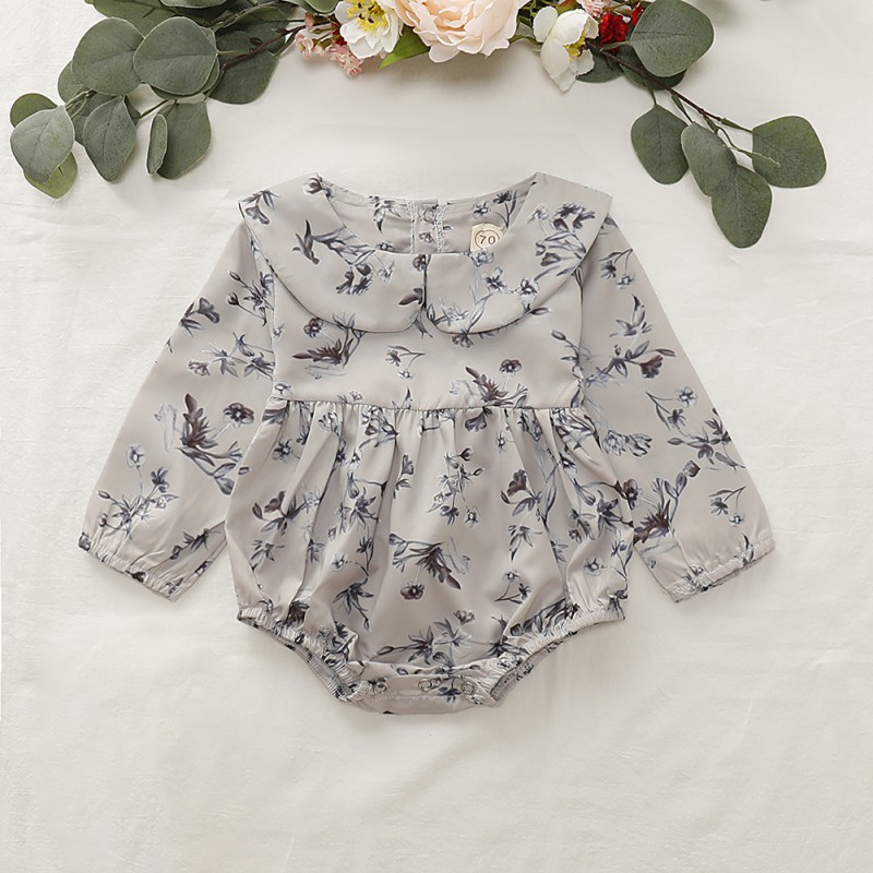 baby girl floral jumpsuit