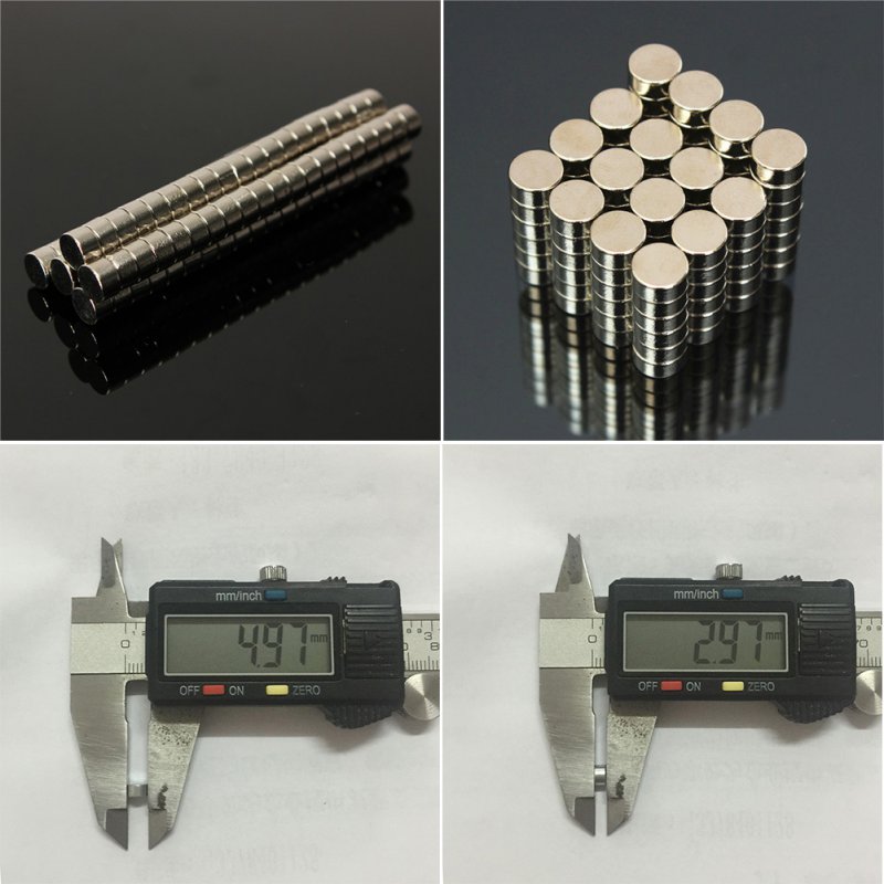 Lot 100/50pc N35 Disc Rare Earth Neodymium Super Strong Mini Round