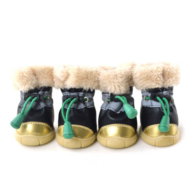 Winter Dog Boots Waterproof AntiSlip Pet Puppy Cats Shoes Protective
