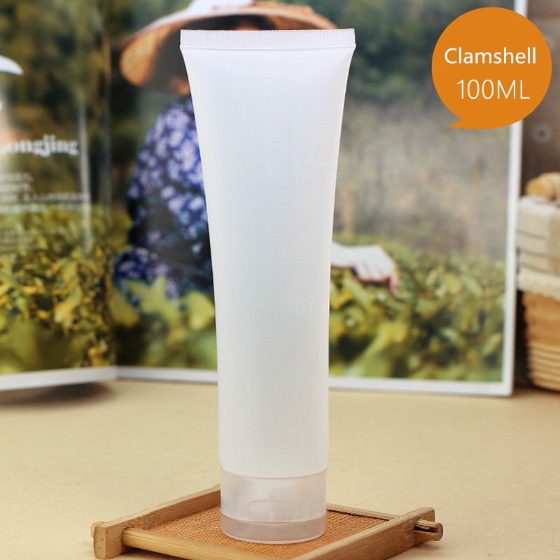 Plastic Empty Clear Tube Cosmetic Cream Lotion Containers 15/30/50