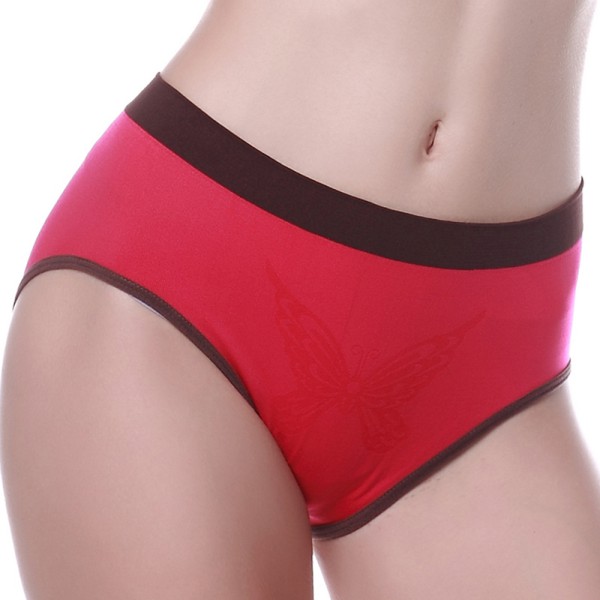 Women Comfort Seamless Cotton Sports Briefs Panties Knickers Underwear 6 Colors 7391