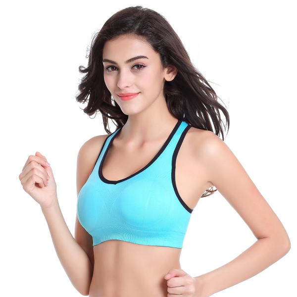Seamless Yoga Fitness Stretch Women Workout Tank Top Racerback Padded Sports Bra Ebay 1581
