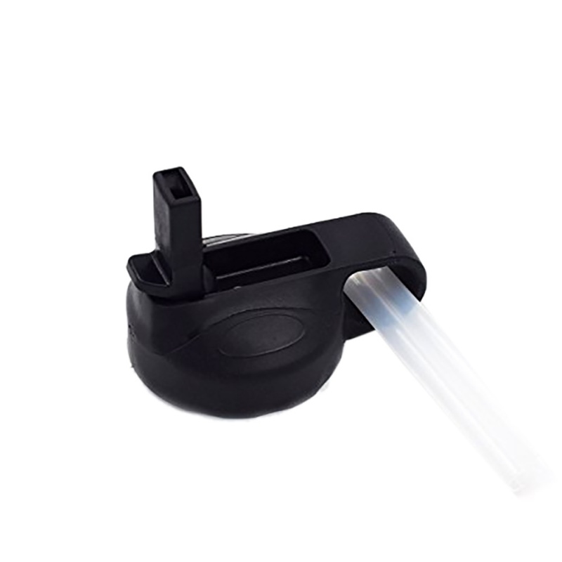 drinking flask with straw