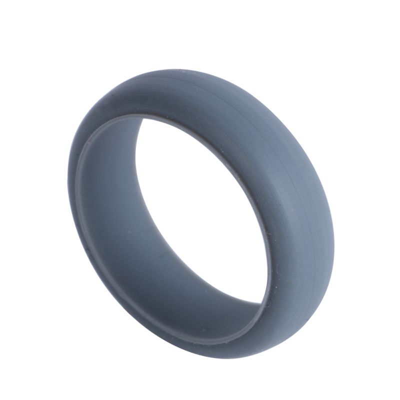 Men Women Wedding  Band Rings  Hypoallergenic Silicone 