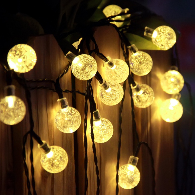 Led Solar String Fairy Light Lamp Hanging Lighting For Patio Yard Halloween Xmas eBay