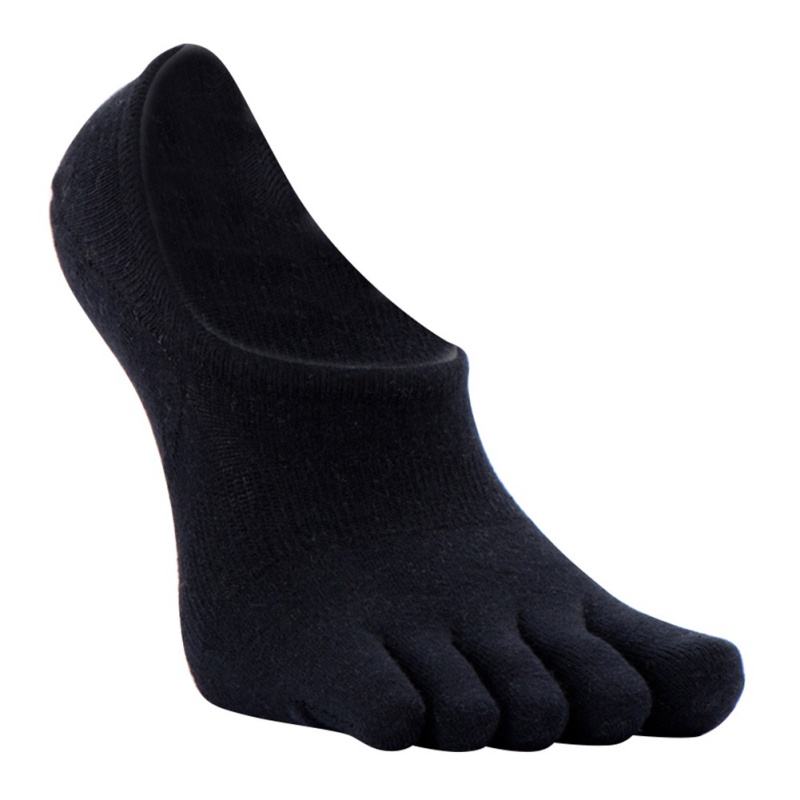 Men Absorb Sweat Leisure Five Teen Socks Sport Ankle Invisible Single ...