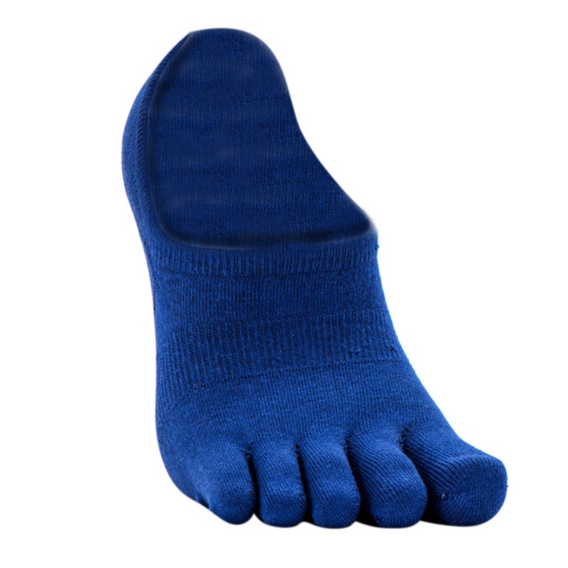 Men Absorb Sweat Leisure Five Teen Socks Sport Ankle Invisible Single