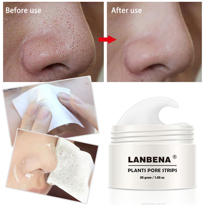 Blackhead Remover Skin Care Cream Deep Clean Removal + Nose Pore Strips ...