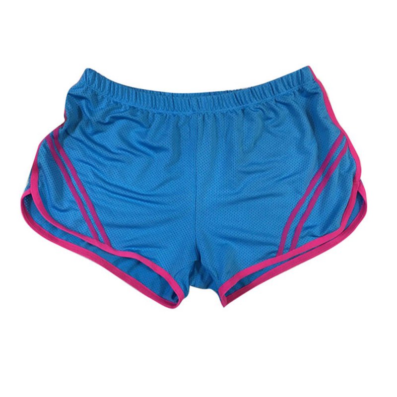 2018 Summer Women Sports Shorts Workout Waistband Skinny