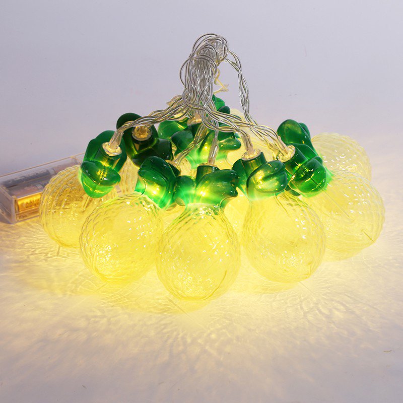 Home Decor 10 Pineapple LED Fairy Lights Nursery Decoration String Light eBay