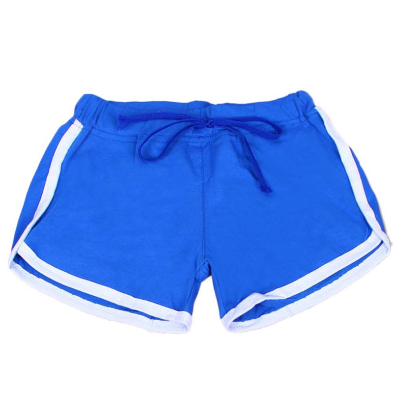 Summer New Sexy Women Sports Shorts Hollow Out Elastic