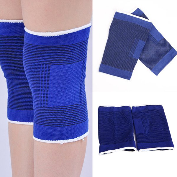 Elastic Compression Sleeve Knee Support Brace for Sports Relief Pain