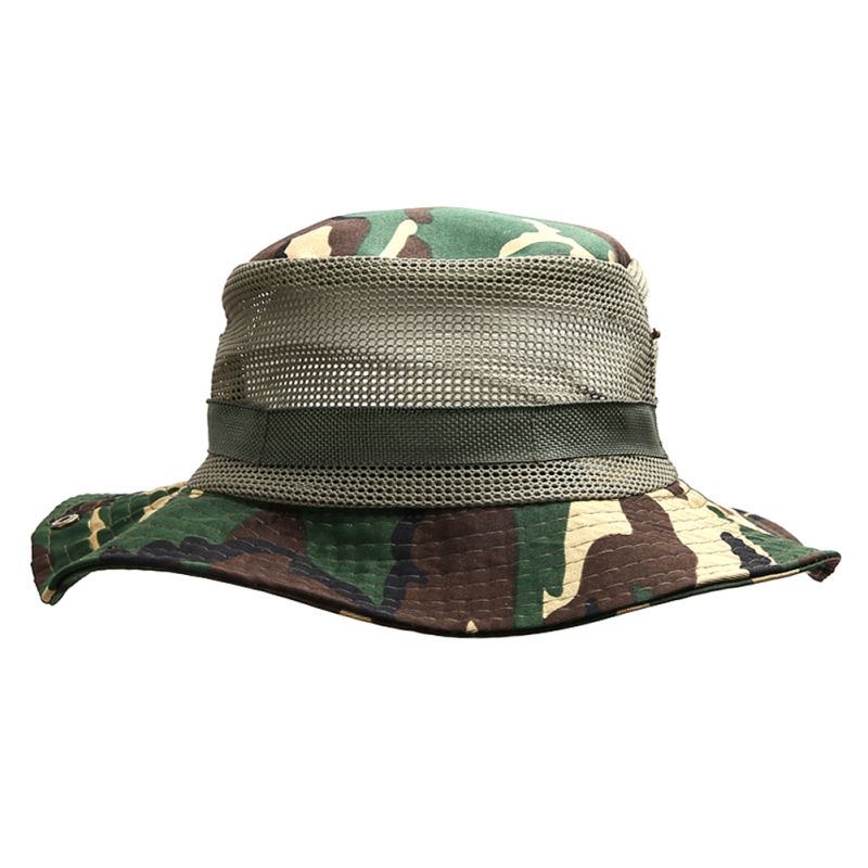 Unisex Men Women Bucket Hat Boonie Hunting Fishing Outdoor Fisherman