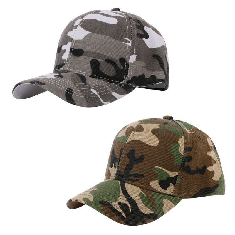 Mens Army Military Camo Cap Baseball Fishing Camouflage Hats For Men
