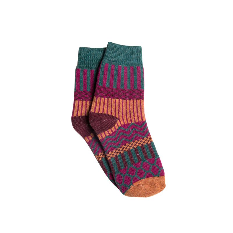 DOMIBOY 3 Pack Women 80% Wool Cashmere Socks Casual Dress Soft Warm Thicken Winter Ladies Socks US 5-9