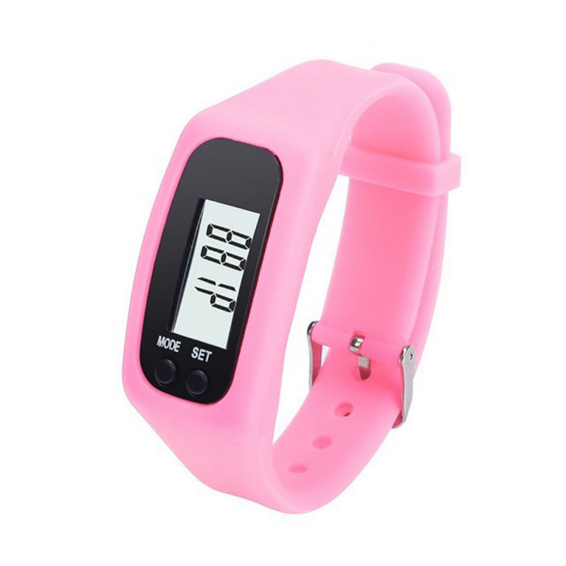 New Digital LCD Pedometer Wrist Step Run Walking Distance Calorie ...