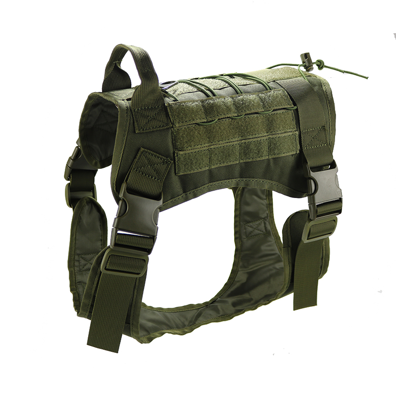 Compass Armor Tactical K9 Tactical Molle Harness Police Dog Vest NIJ IIIA
