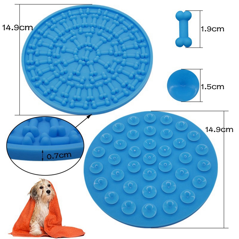Us Dog Puppy Lickimat Lick Mat Soother Treat Boredom Buster Dogs