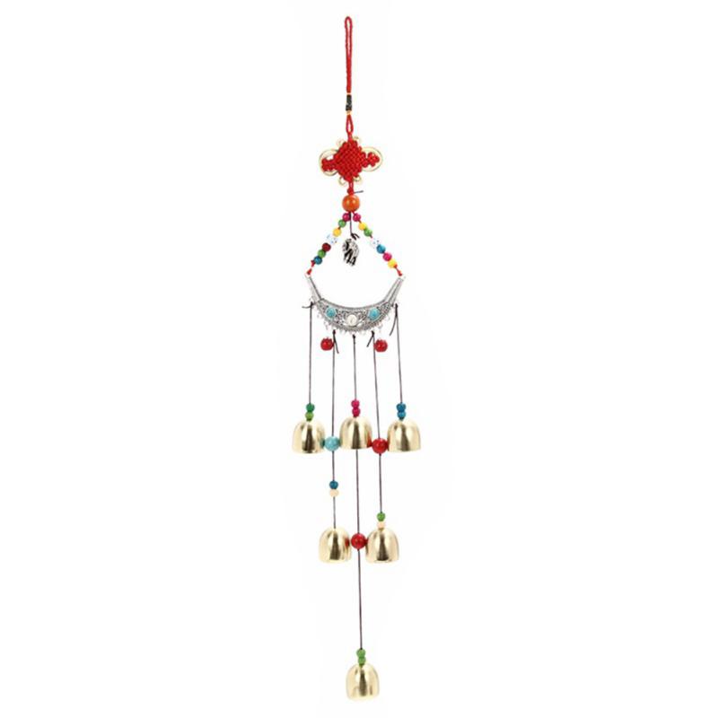 Lucky Copper Bell Wind Chimes Garden Hanging Pavilion Outdoor Lucky Copper Bell Wind Chimes Garden Hanging