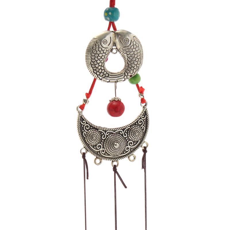 Lucky Copper Bell Wind Chimes Garden Hanging Pavilion Outdoor Lucky Copper Bell Wind Chimes Garden Hanging