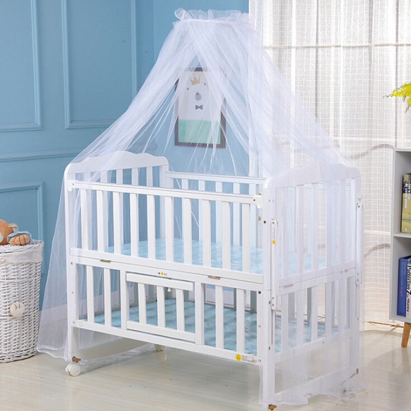 UNIVERSA KIDS BED Safe Mosquito Net Cradle Bed Canopy Crib Cot Netting